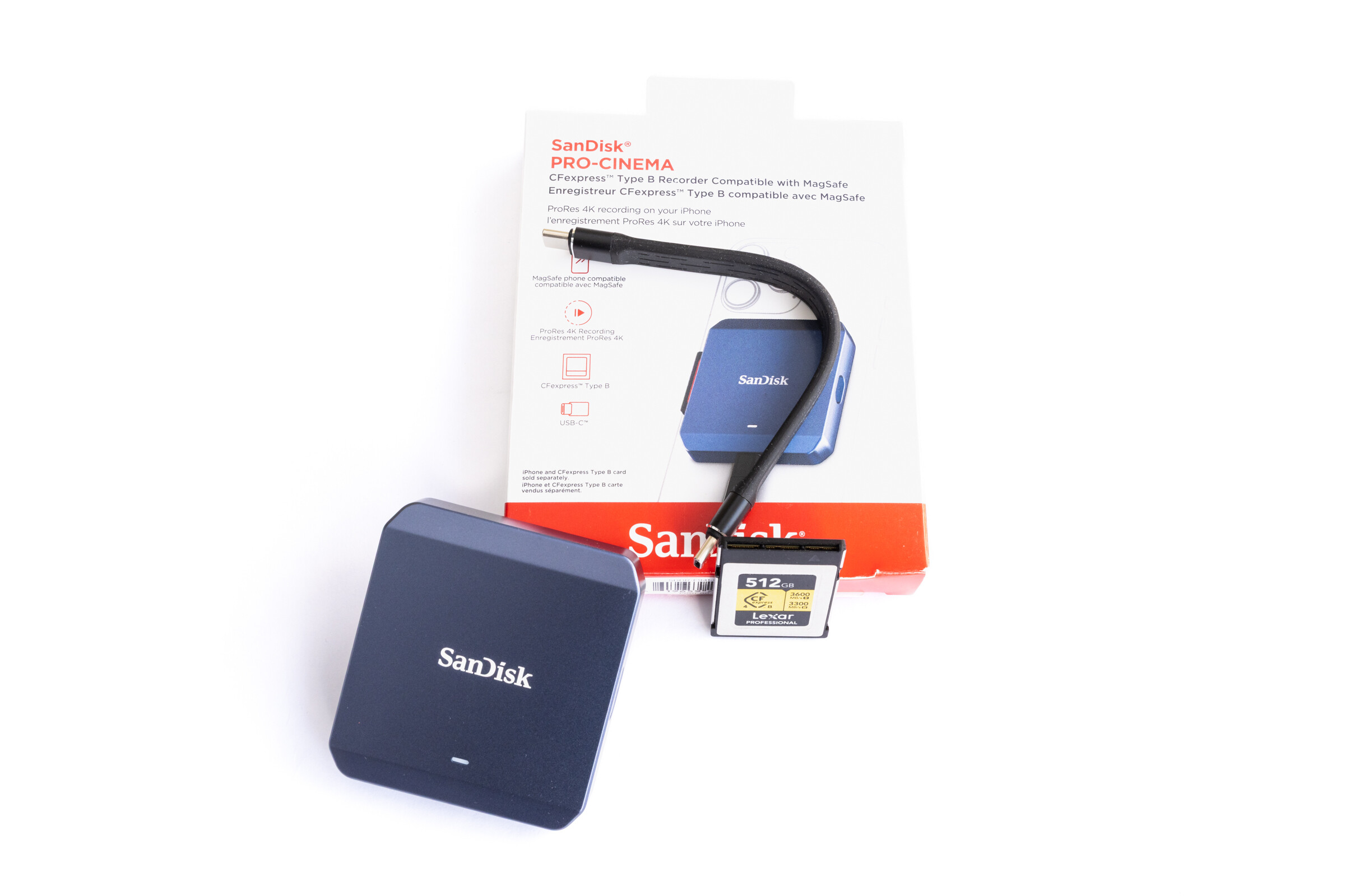 SanDisk PRO CINEMA CFexpress Type B Recorder Overview 1  Image © PCMasters.de