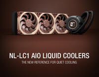 Noctua NL-LC1 liquid CPU cooler now available with 240, 360 and 420 mm radiators