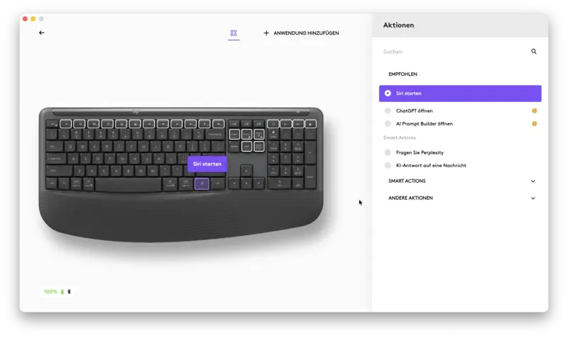 Logitech K880 Options Ki Taste Logitech K880 Options Ki Taste