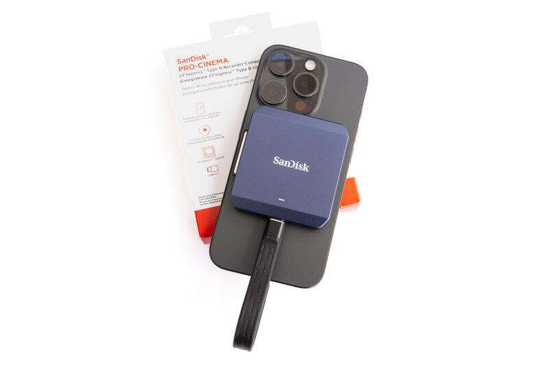 SanDisk PRO CINEMA CFexpress Type B Recorder Overview 2
