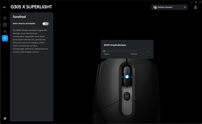 Logitech G305 X Superlight Software Scroll Wheel Sensitivity Logitech G305 X Superlight Software Scroll Wheel Sensitivity