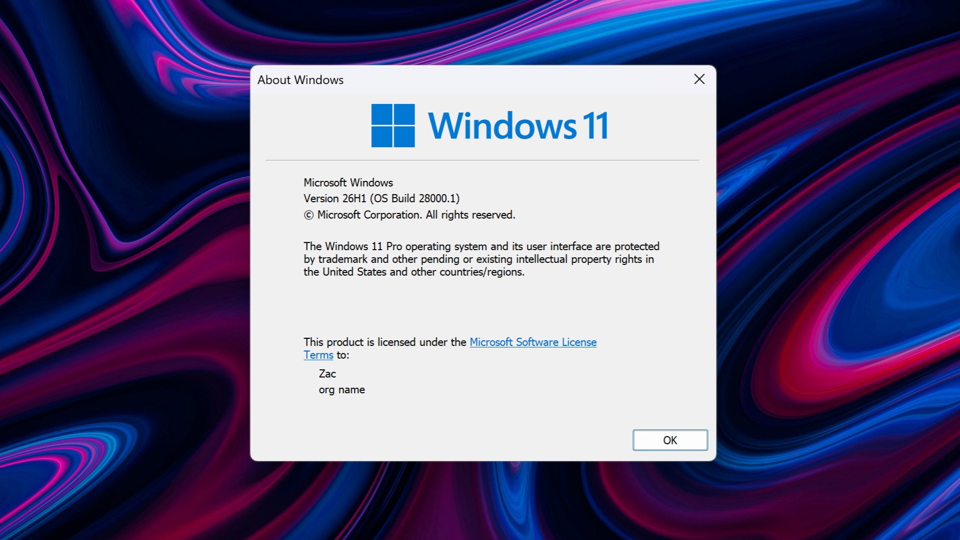 Windows 11 26H1  Image © Windowscentral