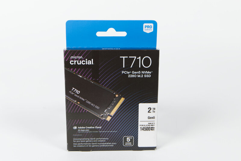 Crucial T710 Verpackung Crucial T710 Verpackung