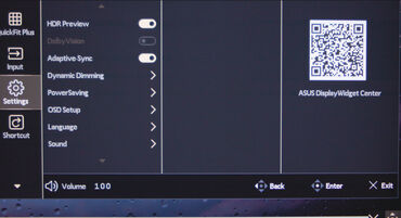 ProArt Display PA32KCX macOS OSD Einstellungen Adaptive Sync ProArt Display PA32KCX macOS OSD Einstellungen Adaptive Sync