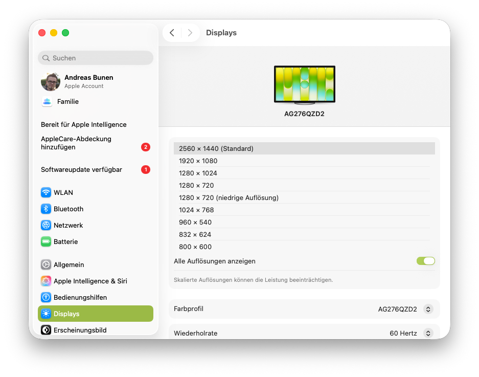 Apple MacBook Neo externer Monitor Apple MacBook Neo externer Monitor