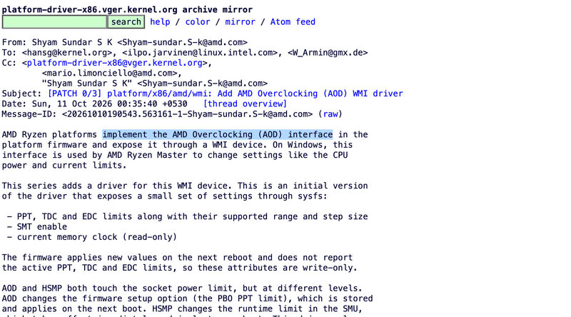 AMD Ryzen Overclocking Driver AMD Ryzen Overclocking Driver