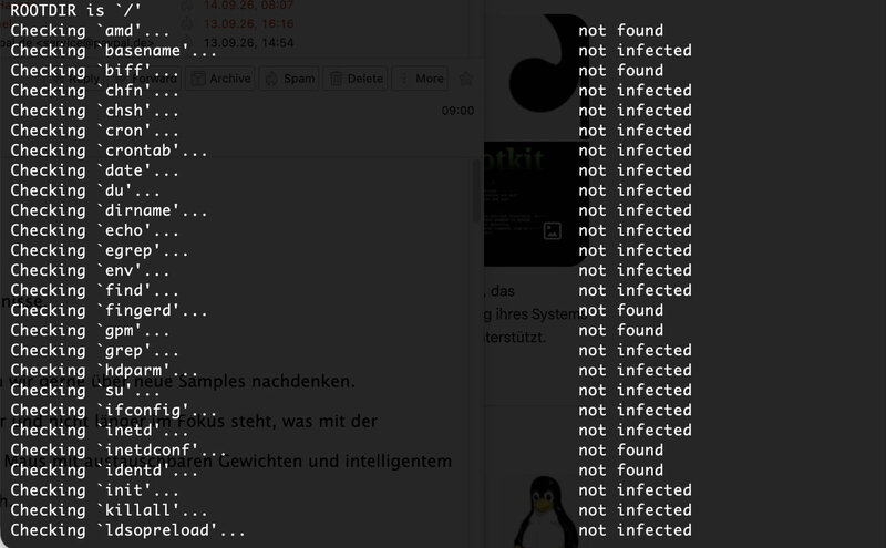 chkrootkit chkrootkit