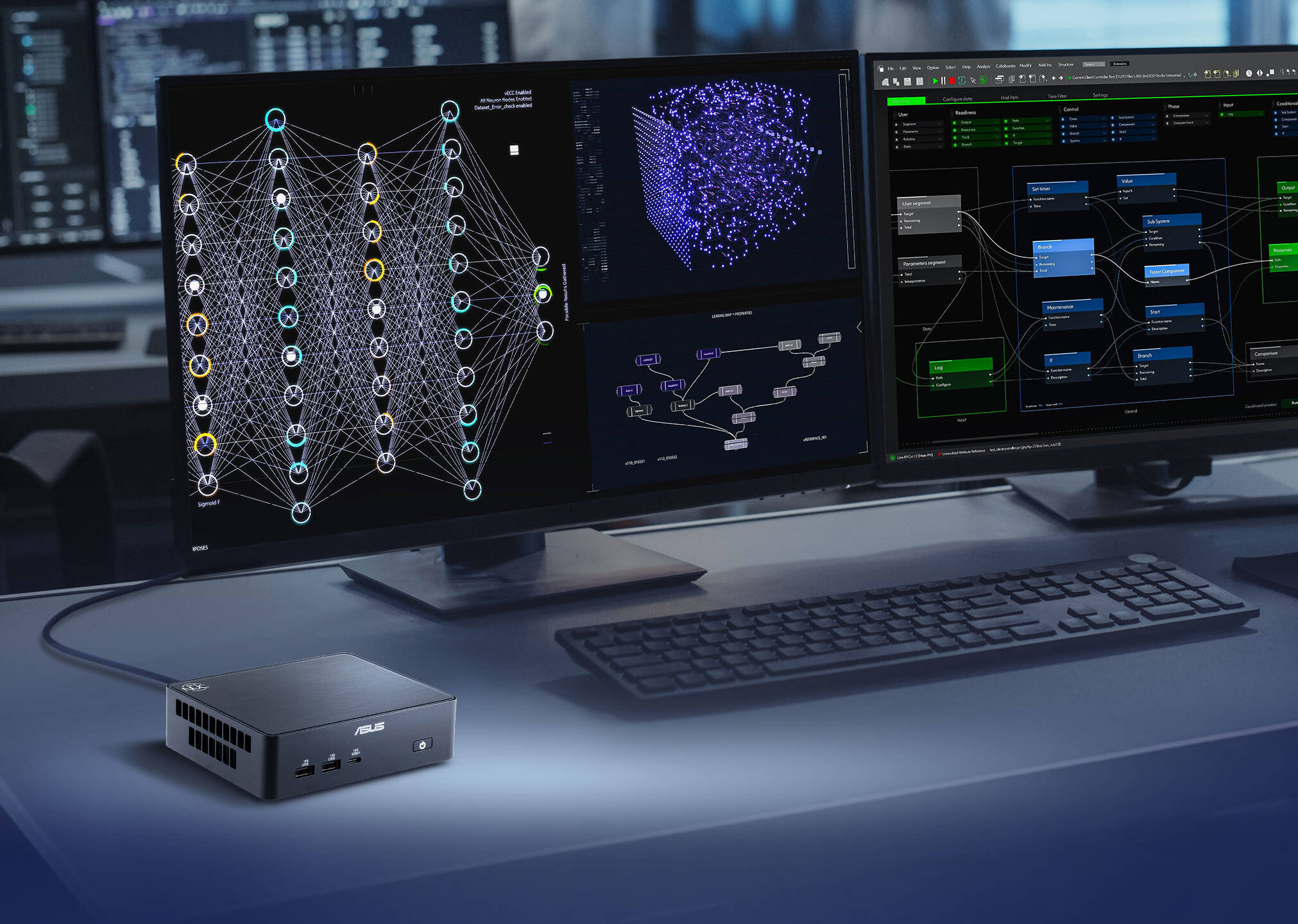 ASUS NUC 16 Pro Mini PC System  Image © ASUS