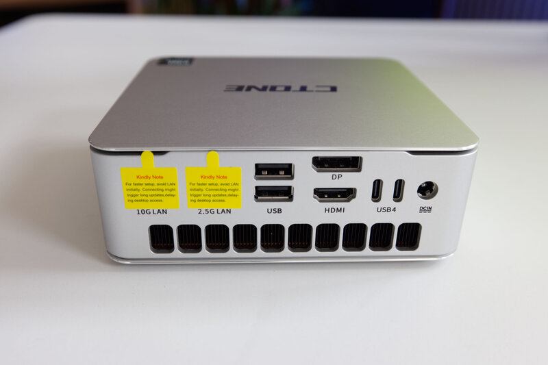CTONE AM23 Mini PC Rückseite CTONE AM23 Mini PC Rückseite