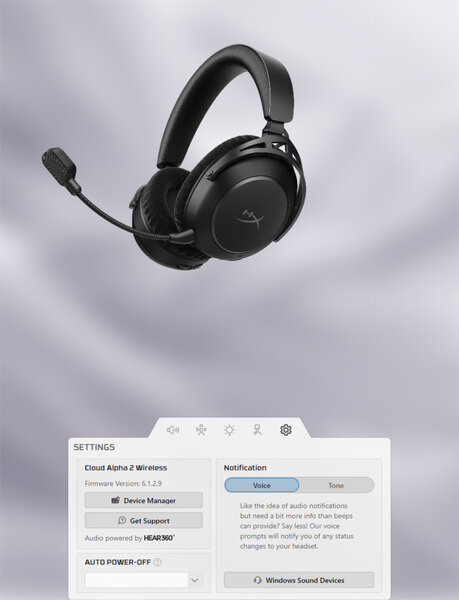 HyperX Cloud Alpha2 Wireless Soft 9