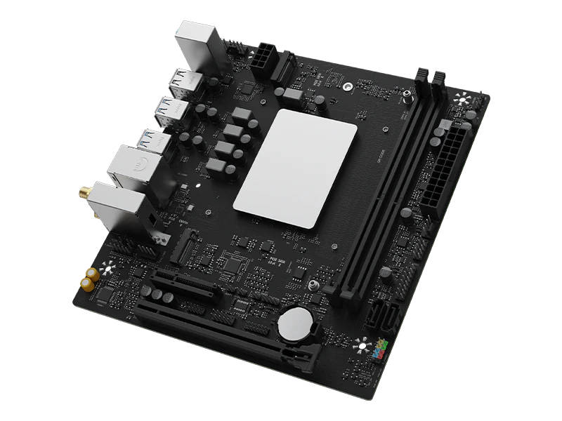 MaxSun MS-MoDT 205H D4 WLAN-Motherboard: Festgelötete Intel-CPUs für günstige PCs