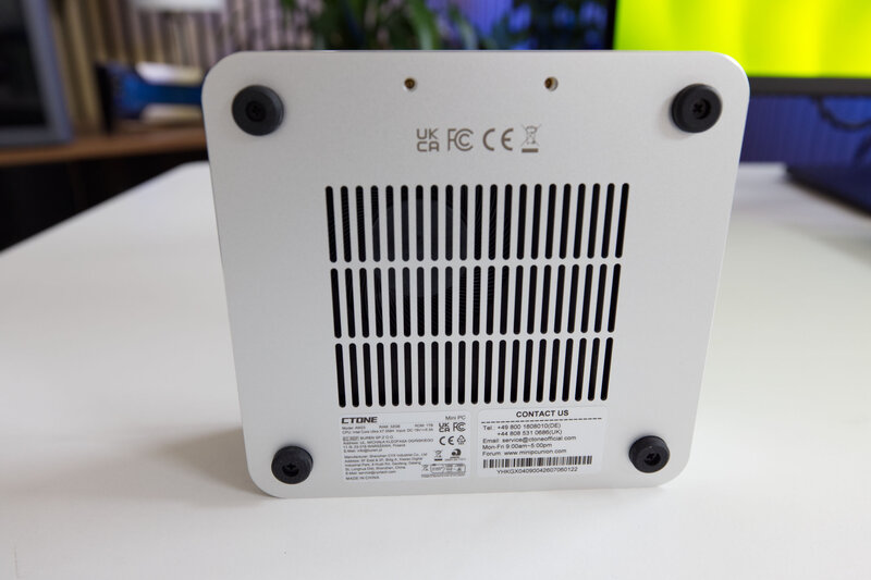 CTONE AM23 Mini PC Ansicht unten CTONE AM23 Mini PC Ansicht unten