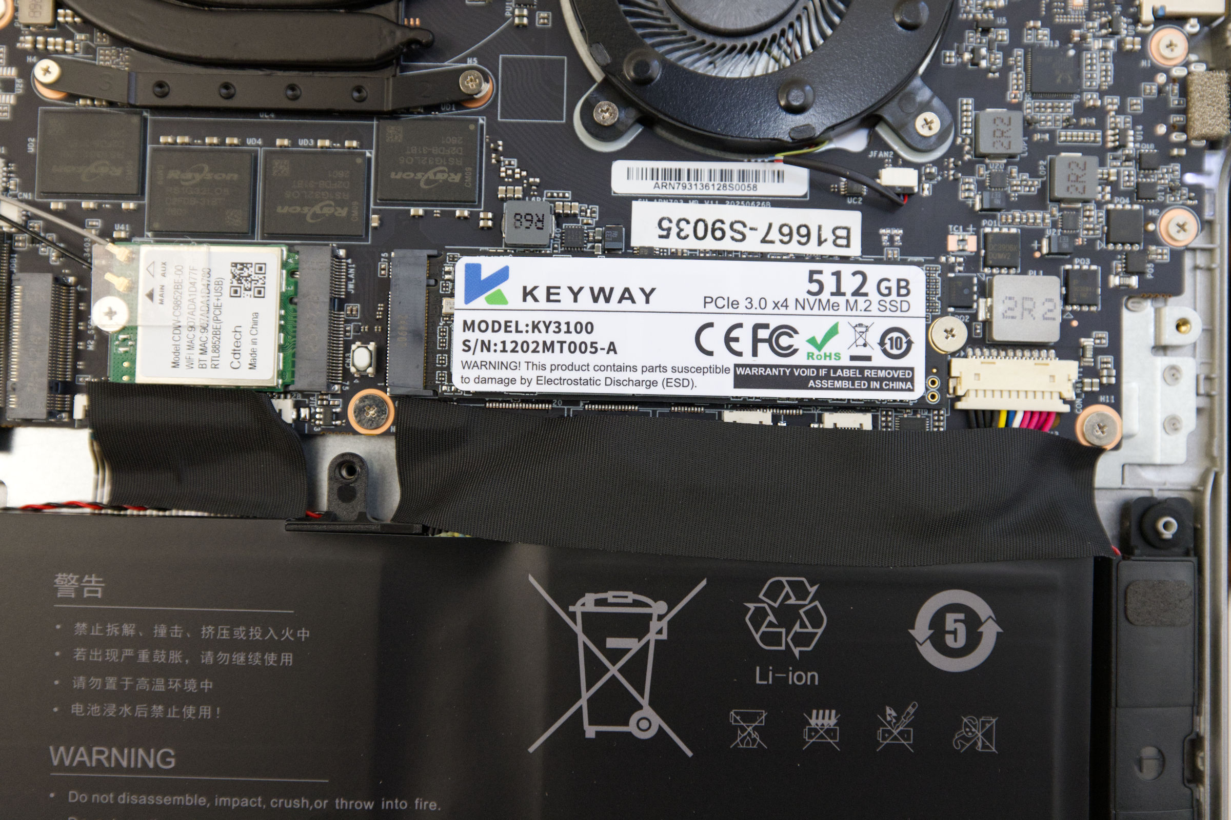 AceMagic RX16 R9 Keyway KY3100 NVMe SSD