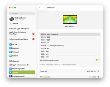 Apple MacBook Neo externer Monitor Apple MacBook Neo externer Monitor