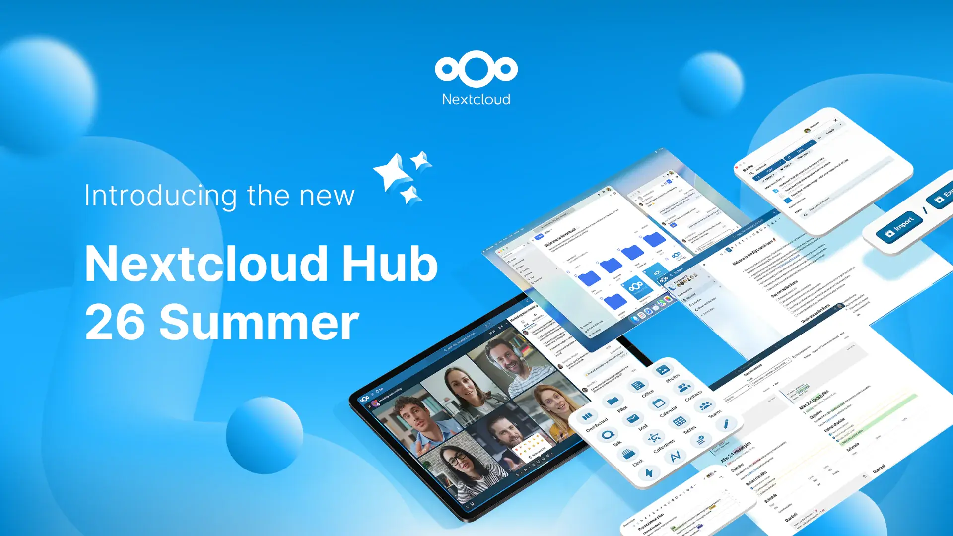 Nextcloud Hub 26 Summer Update  Image © Nextcloud