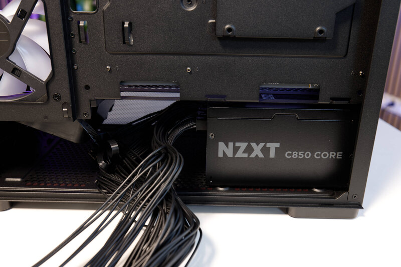 NZXT S5 RGB Power Supply mounting