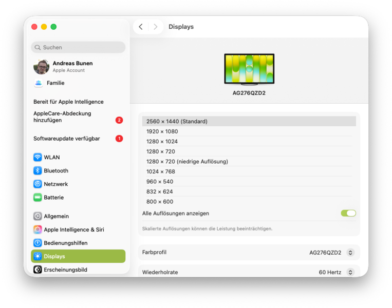 Apple MacBook Neo externer Monitor Apple MacBook Neo externer Monitor