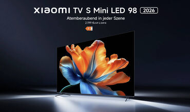 Xiaomi with new mini LED TVs and household appliances as part of the smart home ecosystem