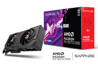 Sapphire Radeon RX 9070 GRE Pulse GPU with compact design