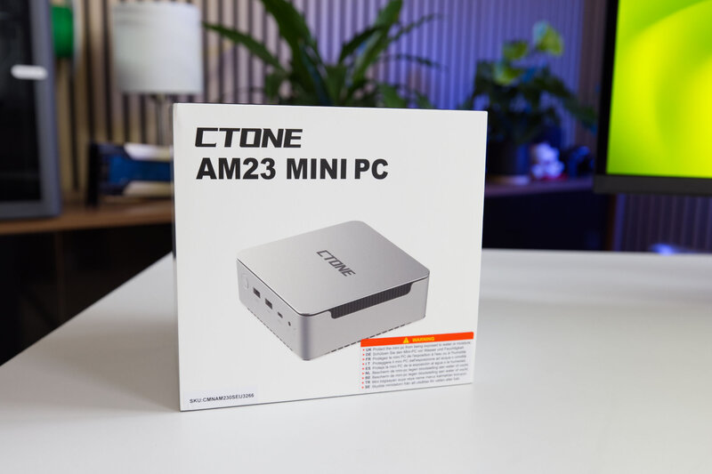 CTONE AM23 Mini PC Verpackung CTONE AM23 Mini PC Verpackung