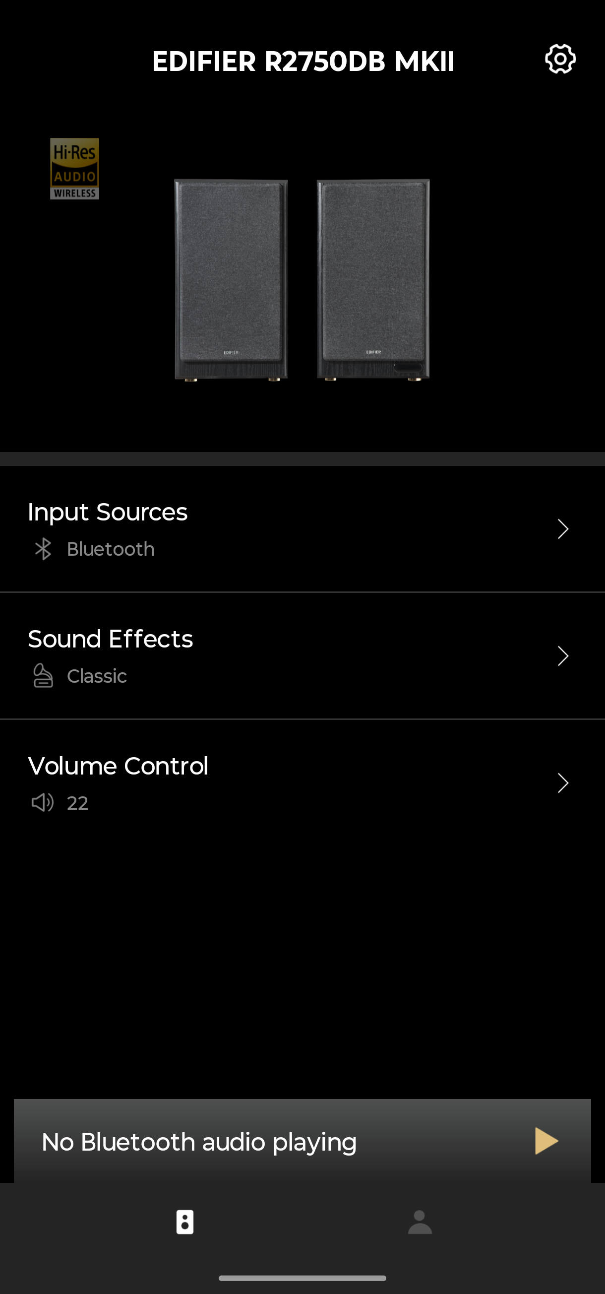 Edifier R2750DB MKII ConneX APP Übersicht Edifier R2750DB MKII ConneX APP Übersicht