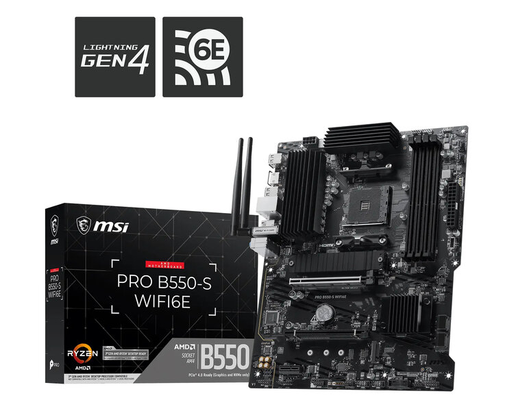 MSI B550 S WIFI6E MSI B550 S WIFI6E