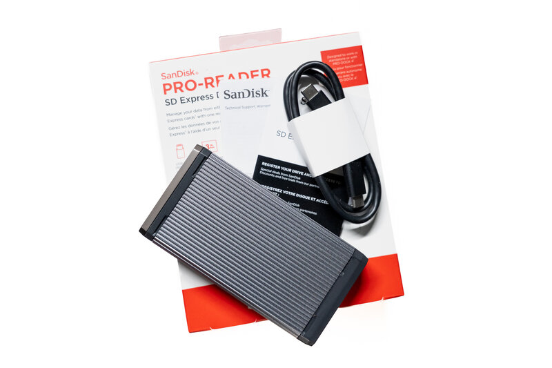 SanDisk Pro Reader SD Express Dual Card Lieferumfang SanDisk Pro Reader SD Express Dual Card Lieferumfang