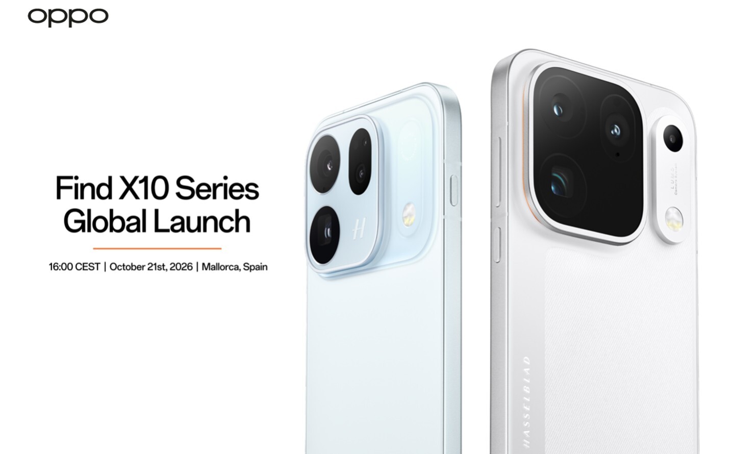 Find X10 Release  Image © OPPO