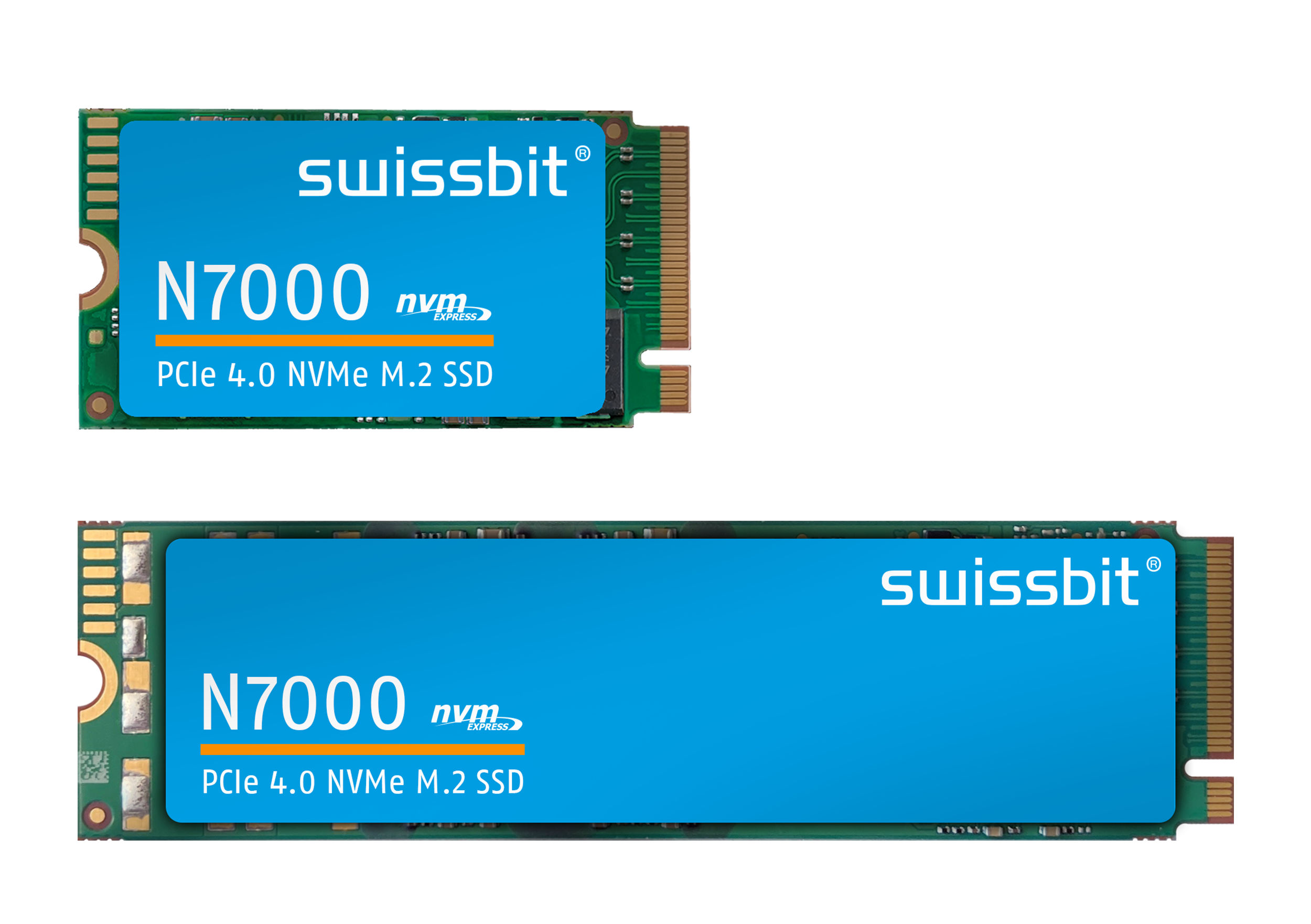 Swissbit N7000 PCIe Gen4 M 2 NVMe SSDs  Image © Swissbit
