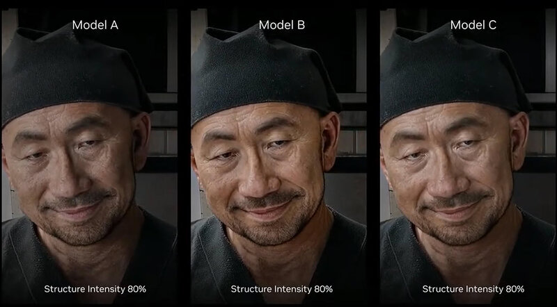 NVIDIA DLSS 5 Demo Model A B C