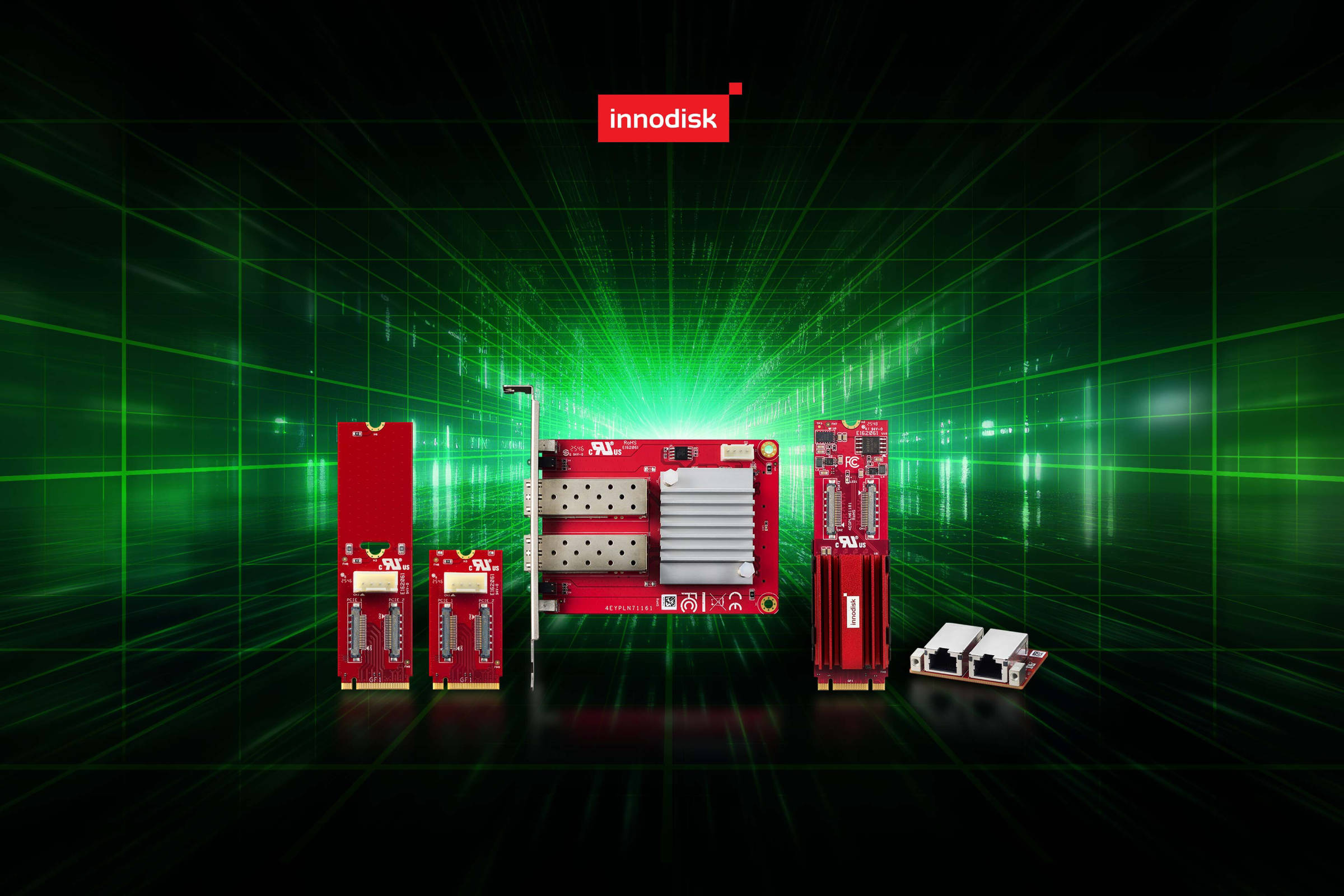 Innodisk Introduces 10-GbE LAN Series for Edge AI Network Solutions