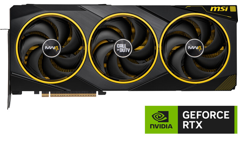 MSI GeForce RTX 5080 16G COD MW4 Edition OC Front