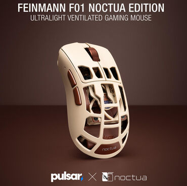 Pulsar Feinmann F01 Noctua Edition: New Gaming Mouse with Active Palm Cooling