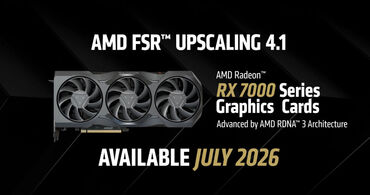 AMD FSR 4.1 support for the Radeon RX 7000 and RX 6000 graphics cards confirmed