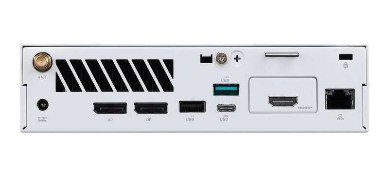 Asus ExpertCenter PB64 Mini PC Rückseite
