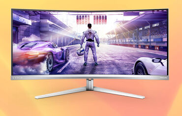 The Philips Evnia 34M2C8600P is an ultrawide gaming monitor featuring 5th-generation QD-OLED technology