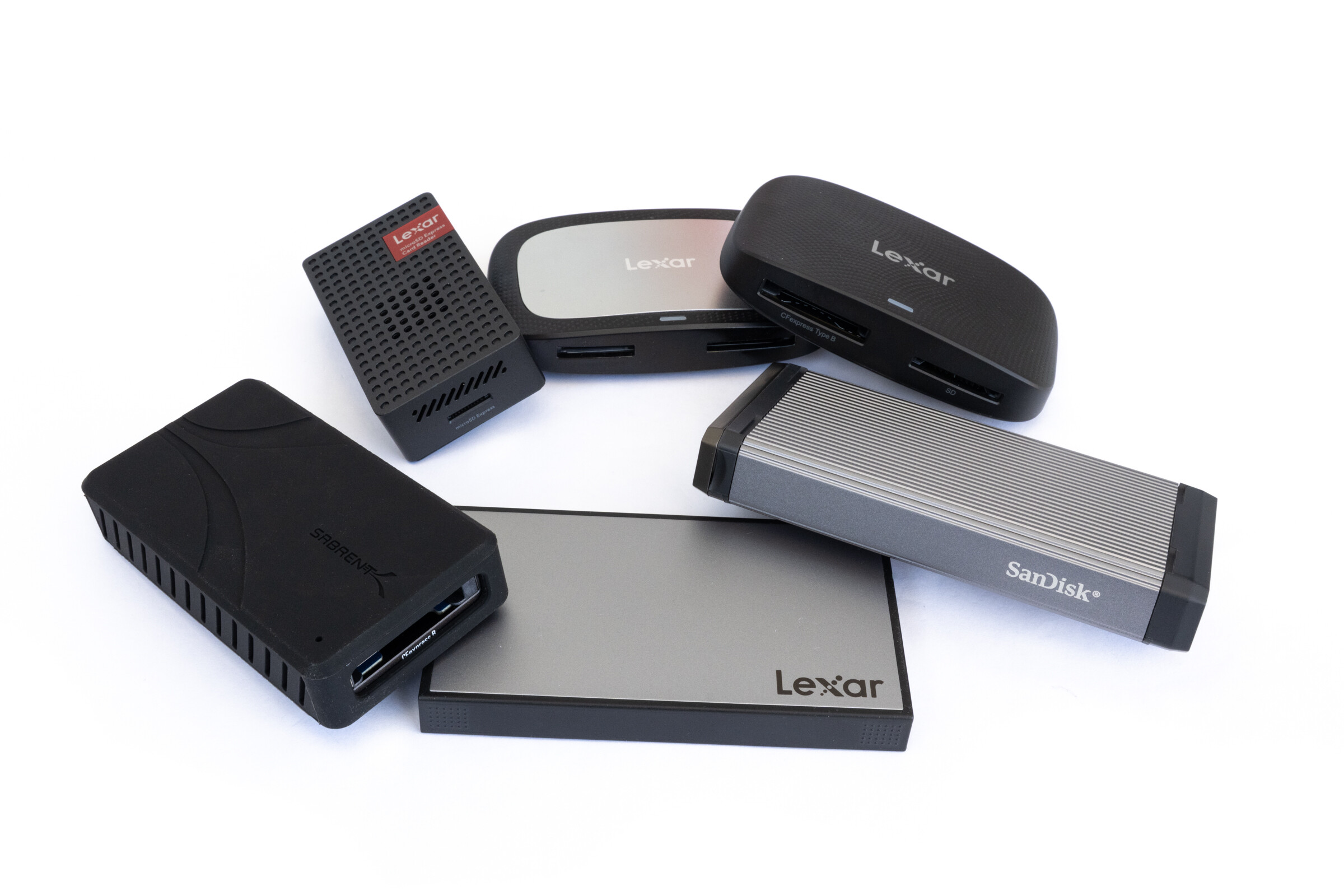 Kartenleservergleich CFexpress SD SDExpress Overview  Image © PCMasters.de