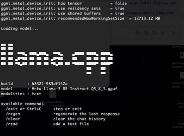 Run LLAMA.cpp on MacBook Air & MacBook Pro with M4/M5 with GPU support and use local AI