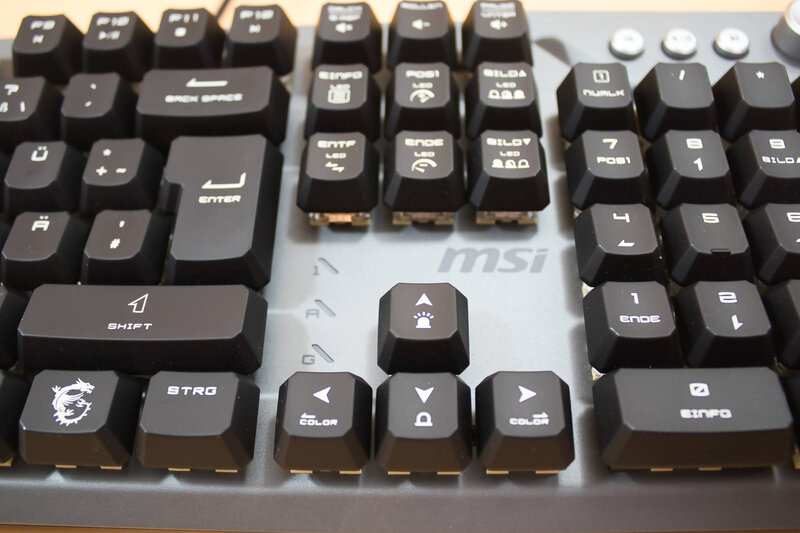 MSI Strike 600 Position Num Lämpchen MSI Strike 600 Position Num Lämpchen