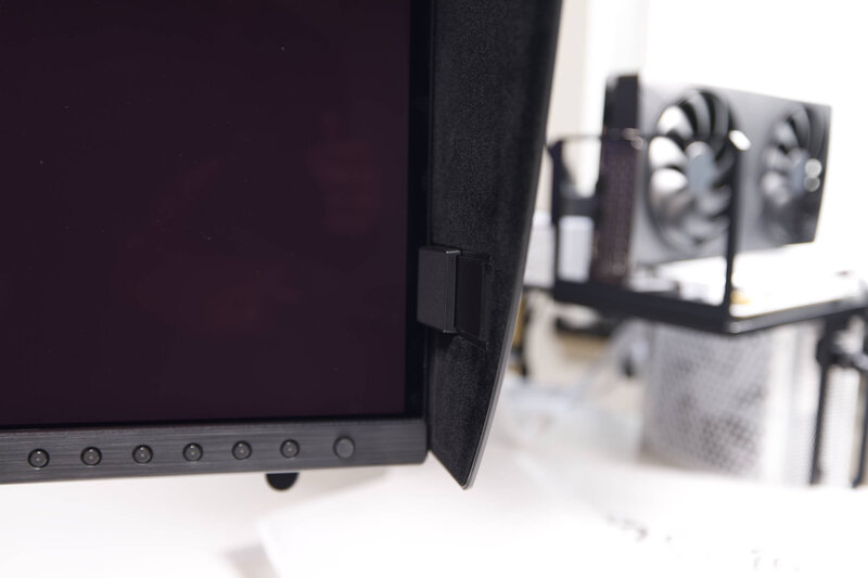 ASUS ProArt Display OLED PA27USD Anti-Glare Hood Clamp ASUS ProArt Display OLED PA27USD Anti-Glare Hood Clamp