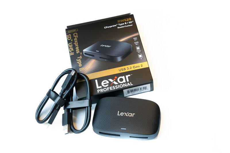 Lexar Kartenleser RW520 Lieferumfang Lexar Kartenleser RW520 Lieferumfang
