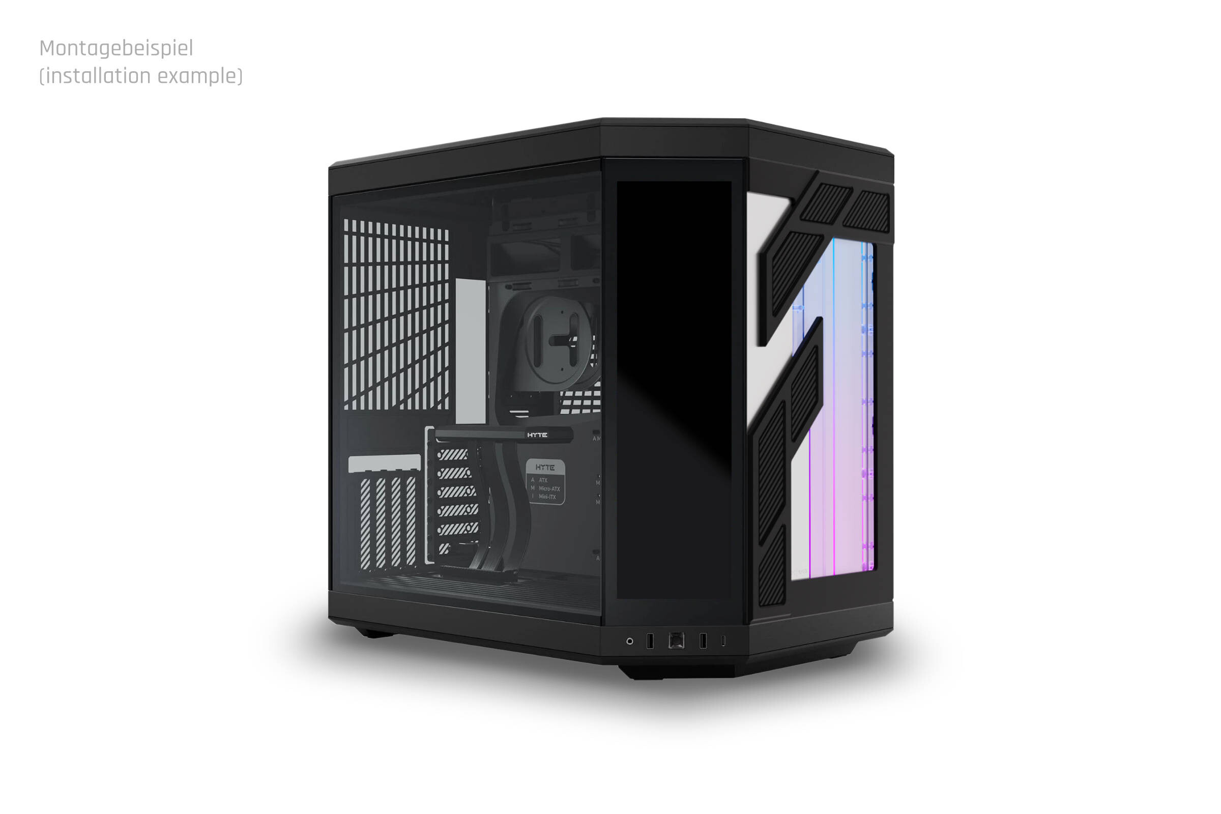 Alphacool Apex Distro Plate Y70 D5DDC Schwarz  Image © Alphacool