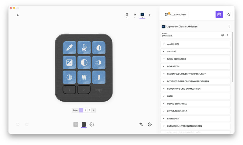 Logitech MX Keypad Options: Lightroom Customizations Logitech MX Keypad Options: Lightroom Customizations