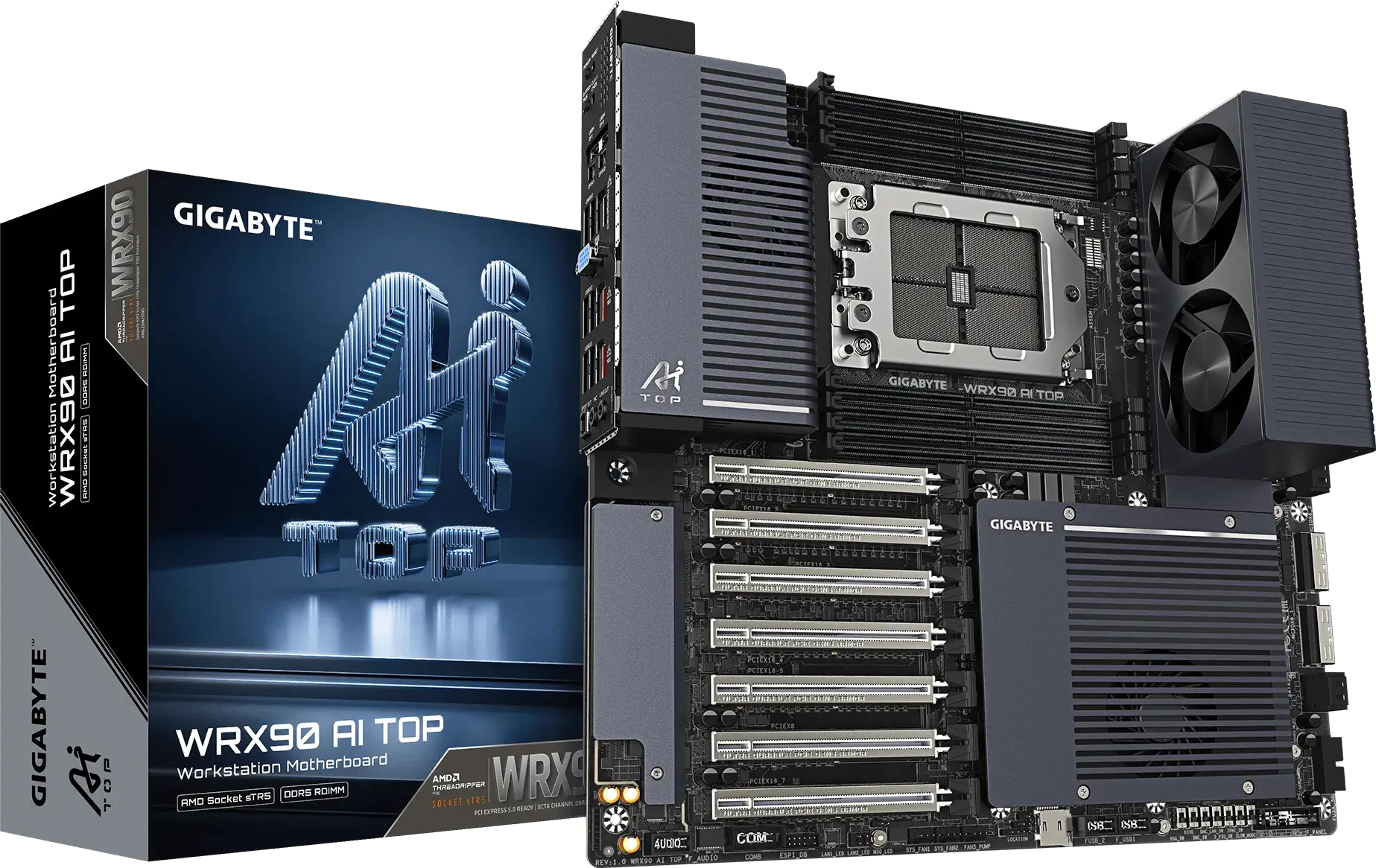 GIGABYTE WRX90 AI TOP  Image © Gigabyte