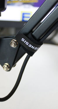 Genesis Radium 251 Set: Cable attachment using Velcro cable ties Genesis Radium 251 Set: Cable attachment using Velcro cable ties