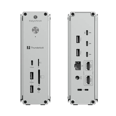 Keychron 14 in 1 Thunderbolt 5 Dockingstation Ports