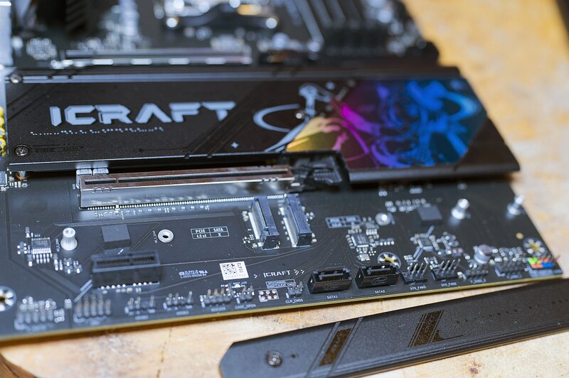 Maxsun MS-iCraft B850 AIGA NVME Bottom Maxsun MS-iCraft B850 AIGA NVME Bottom