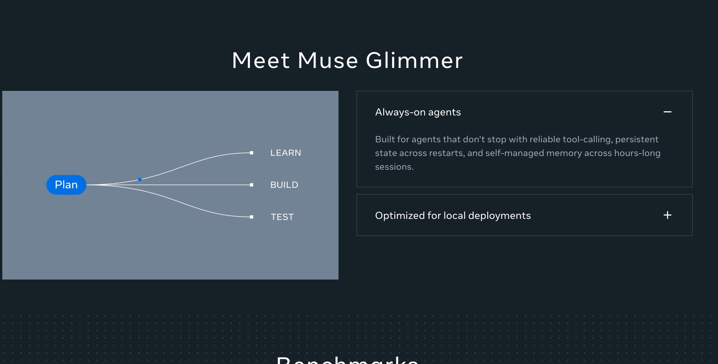Meta Muse Glimmer Release  Image © Meta