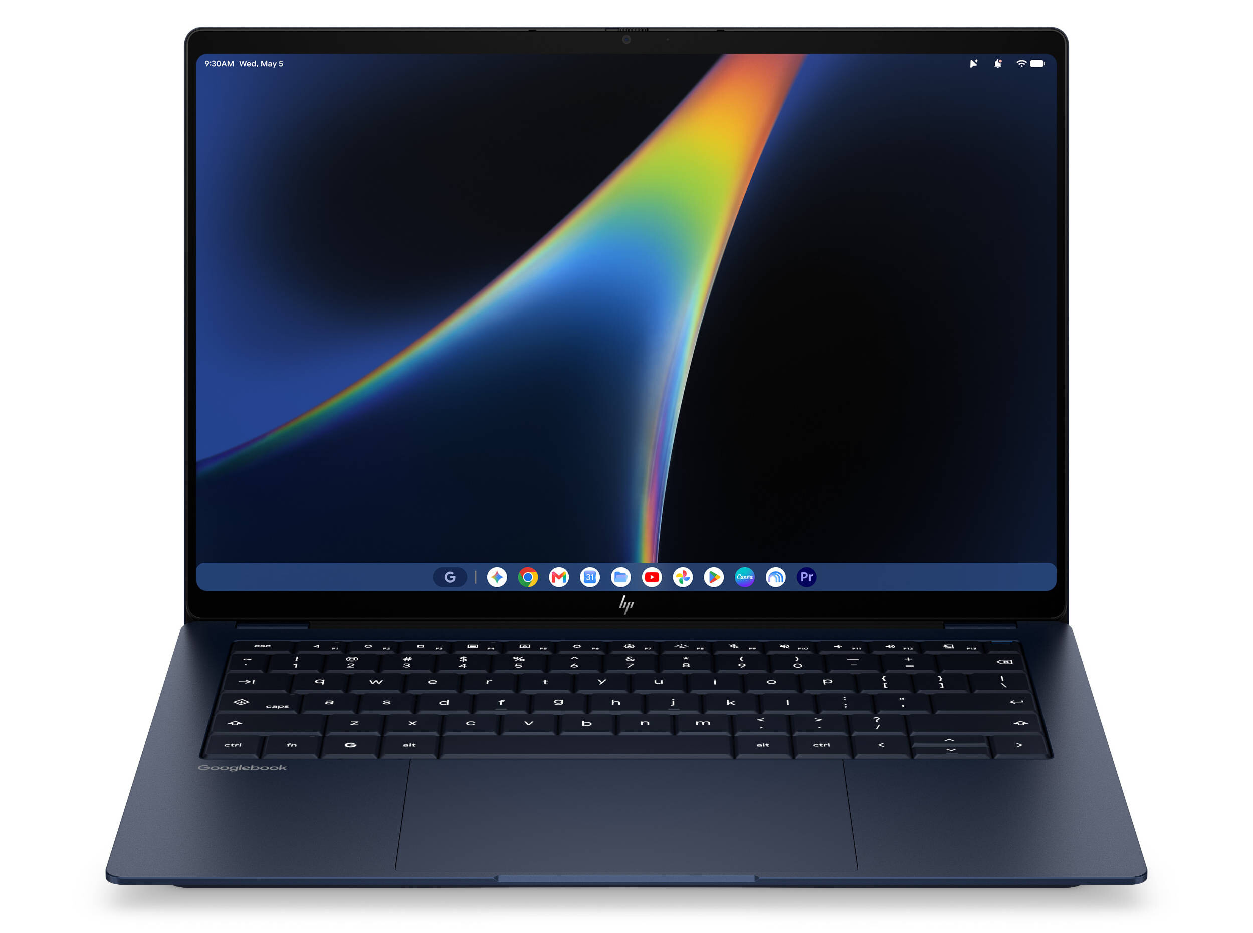 HP Googlebook 14 Front  Image © HP