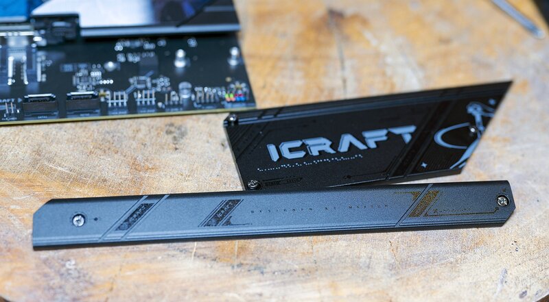 Maxsun MS-iCraft B850 AIGA NVMe Radiators Maxsun MS-iCraft B850 AIGA NVMe Radiators